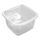 Bakke M40-57 350 ml 102x102x57 mm APET Klar product photo