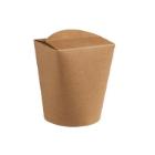 Kina&aelig;ske Wok 450 ml 16 oz &Oslash;75x108 mm Rund bund Brun product photo
