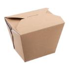 Takeaway box 750 ml 118/84x97/63x92 mm with PE Brown product photo