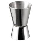 Jigger Dobbelt 2/4 CL Rustfri st&aring;l product photo