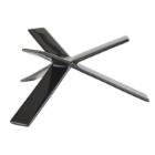 Buffetstander STAR 8 cm Gummibelagt Metal Sort product photo