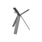 Buffetstander STAR 18 cm Gummibelagt Metal Sort product photo