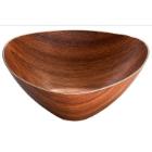Bowl Retro 29x29x11 cm Triangle PS Brown product photo