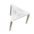 Trefod/Pizzabord 30 mm PS Hvid til Pizza&aelig;ske product photo