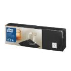 Napkin Tork Cocktail Linstyle L24xW24cm 1-ply FSC Black product photo