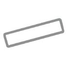 Etiket 46x12 mm Lille Til tryk DT Perma Lim Hvid med Gr&aring; kant product photo