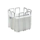 Napkin holder 19x19x19 cm with weight bar Chrome-plated for 150 napkins product photo
