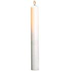 Altar candle &Oslash;80x650 mm Burning time 170 hours Pure candle wax White product photo