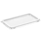 Plastl&aring;g M65-4 185x105x8,5 mm Firkantet APET til Kageboks K2182 i Apet mat product photo