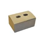 Pommes Frites &AElig;ske L140xB90xH65mm Pap/Plast med l&aring;g Brun/Hvid product photo