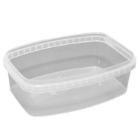 Bucket 1250 ml 140x200x68 mm PP clear product photo