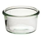 Patent glass Weck 370 ml &Oslash;10.8x6.9 cm without lid Glass product photo