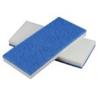 Svamp 115x250x20 mm Melamin Hvid/Bl&aring; skures&aring;l product photo