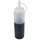 Plastic bottle 200 ml &Oslash;5x18 cm with Spout/Screw lid Clear product photo