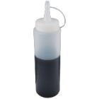 Plastic bottle 350 ml &Oslash;5.5x19 cm with Spout/Screw lid Clear product photo