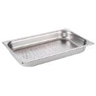 Kantine 1/1 GN 8.5 ltr 53x32.5x6.5 cm Perforeret Rustfrit st&aring;l product photo
