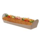 Bakke Baguette 254x60x30/62 mm Brun/Hvid product photo