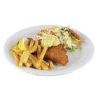 Plate &Oslash;27 cm Flat Wide tab Melamine White product photo