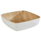 Sk&aring;l Frida 0.85 ltr 16.5x16.5x5.5 cm Melamin Hvid/Tr&aelig;look product photo
