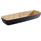 Sk&aring;l Frida 3.65 ltr 53x16.2x7.5 cm Melamin Sort/Tr&aelig;look product photo