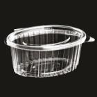Plastb&aelig;ger Catersource 375 ml 112x145x57 mm Oval H&aelig;ngslet l&aring;g RPET Klar product photo