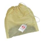 Tea filter bag 80x100mm with string Unbleached 1000/krt product photo