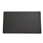 Serving plate 1/1 GN 53x32.5 cm Melamine Slate look black product photo