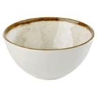 Sk&aring;l Stoneart 60 cl &Oslash;15x7.5 cm Melamin Hvid/Brun stenlook product photo