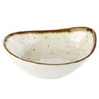 Bowl Stoneart 60 cl 23x19x6.5 cm Melamine White/Brown stone look product photo