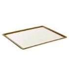 Dish Stoneart 1/2 GN 32.5x26.5x1.5cm Melamine White/Brown stone look product photo