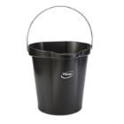 Bucket Vikan Hygiene 12 ltr Black Cleaning/food contact product photo