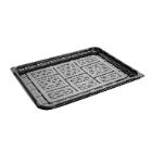 Dish K 234502-1A 34.5x26.5x1.8 cm Small Plastic APET Black 45397 product photo