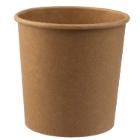 Cardboard cup Soup-To-Go 50 cl 16 oz &Oslash;96x95 mm Plastic on the inside Brown product photo