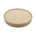Papl&aring;g &Oslash;115 mm Plast p&aring; indersiden Brun til Soup-To-Go Papb&aelig;ger 95 cl product photo