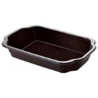 Bakke 1-rum 1/4 GN 900 ml 215x148x41 mm Mineral PP Sort product photo