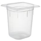 Kantine 1/6 GN 2.5 ltr 17.6x16.2x20 cm Polypropylen Klar product photo