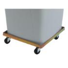 Undercarriage 36.5x36.5 cm Chromated steel for Container 114840 product photo