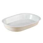 Fad 31x22x4.6 cm Ovnfast Porcel&aelig;n Hvid product photo