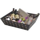 Gift basket 445x345x115 mm Large Black with squares product photo