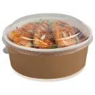 Bowle 700ml L145xB125xH66mm Kraft/PE-Belagt RPET med l&aring;g Brun/Hvid product photo
