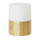 Lysholder Bright 75x105 mm til Duni LED lys Bambus/Hvid product photo