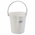 Bucket Vikan Hygiene 6 ltr White Cleaning/food contact product photo