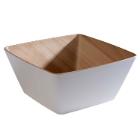 Sk&aring;l Frida 3.5 ltr 25x25x12 cm Melamin Hvid/Tr&aelig;look product photo