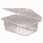 Plastic cup 1000 ml 188x143x67 mm Square Hinged lid Biodegradable PLA Clear product photo