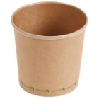 Cup Cardboard/CPLA Soup-To-Go 750 ml 26 oz &Oslash;118x110 mm Biodegradable Brown product photo