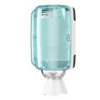 Dispenser H&aring;ndkl&aelig;derulle Tork M1 Mini Plast Hvid/Turkis product photo