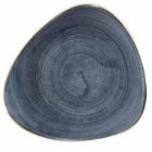 Plate Stonecast 22.9 cm Triangle Porcelain Blueberry product photo