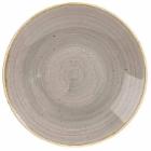 Tallerken Coupe Stonecast &Oslash;25.5 cm Dyb Porcel&aelig;n Gr&aring; product photo