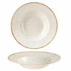 Bowl Stonecast 46.8 cl &Oslash;28x3.7 cm Wide tab Porcelain Vanilla product photo