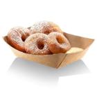French Fries Tray L85xW61xH36mm Kraft/Cardboard/PLA Brown product photo